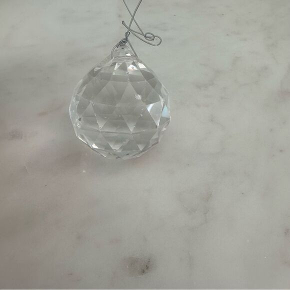 Feng Shui Faceted Crystal Ball Rainbow Prism Hanging Sun Catcher 2” Spheres Set - Picture 7 of 15